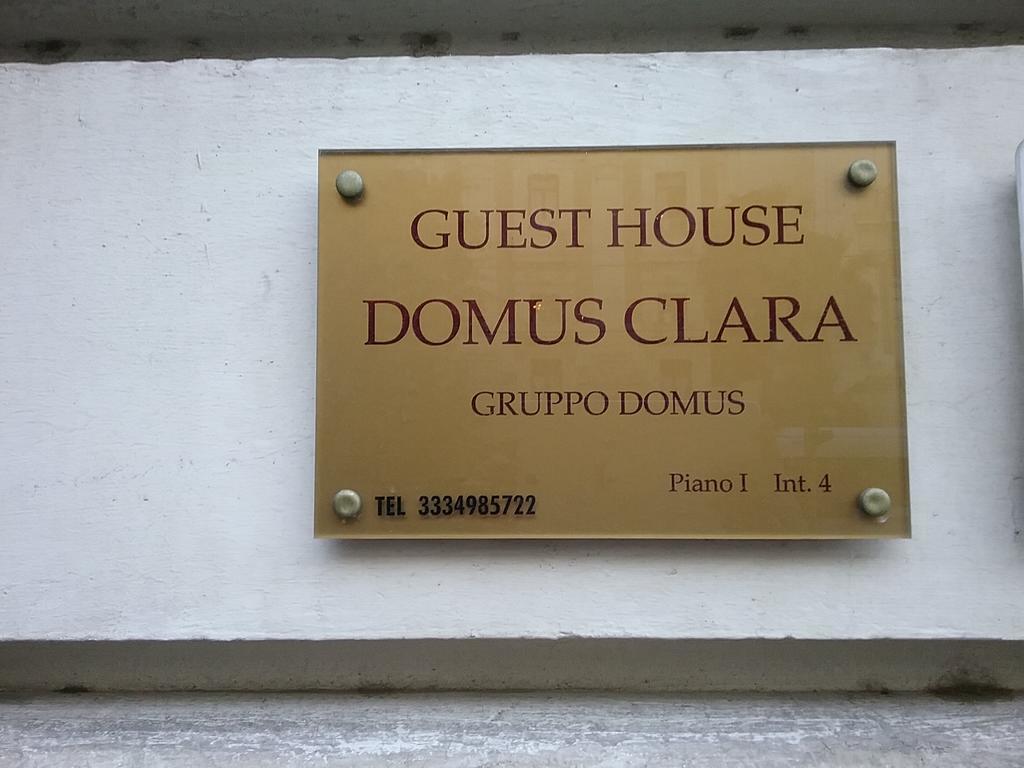 Hotel Domus Clara Rom Exterior foto